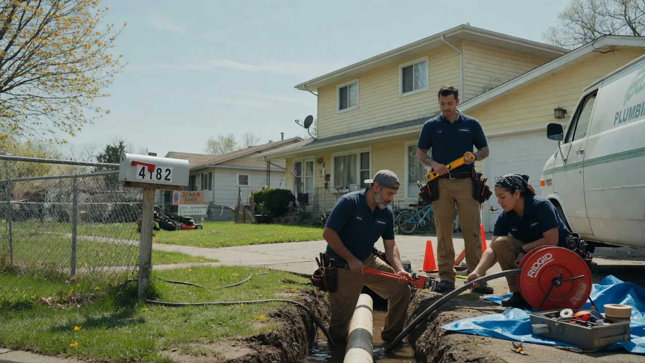 Gas Line Repair in Keyesport, IL near me